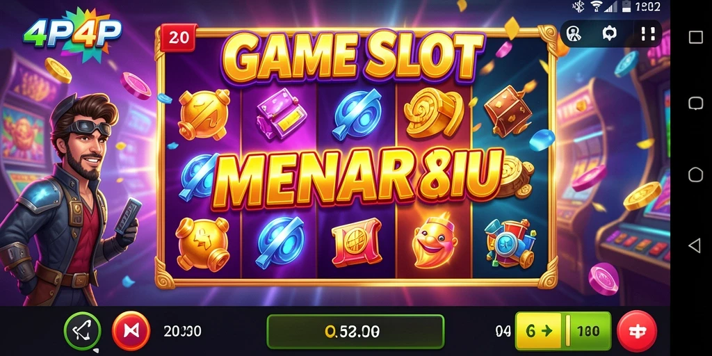 Tampilan gameplay menarik dari game Slot 4P4P.