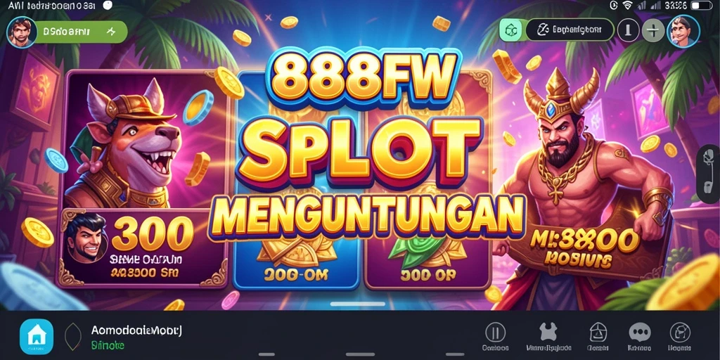Gameplay slot menarik dengan grafis menawan di 888FW.