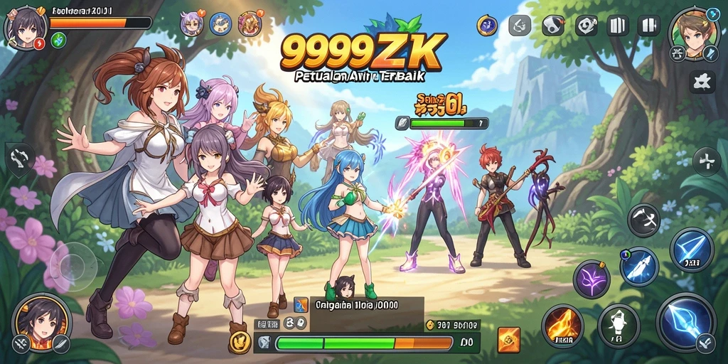 Tampilan gameplay seru dari 999ZK yang penuh aksi.