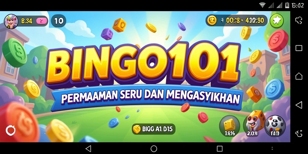 Gambaran menarik dari gameplay BINGO101 yang penuh aksi.