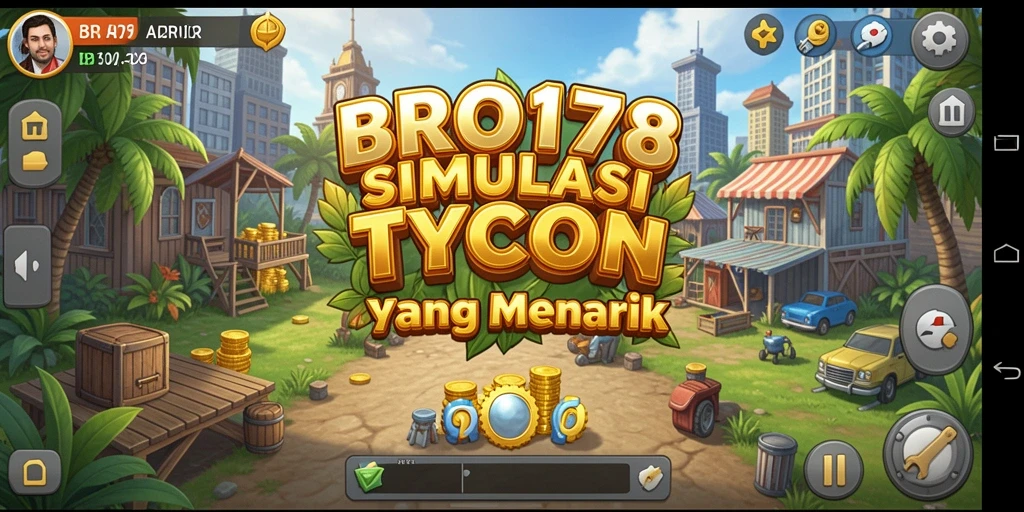 Tampilan menarik dari gameplay Tycoon BRO178 yang menantang.