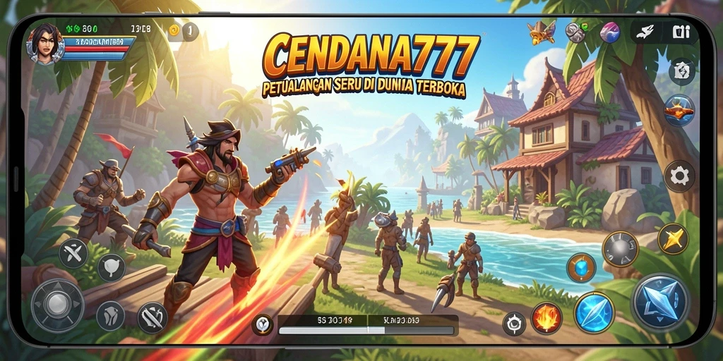 Gameplay CENDANA777 yang menampilkan petualangan luar biasa di dunia terbuka.
