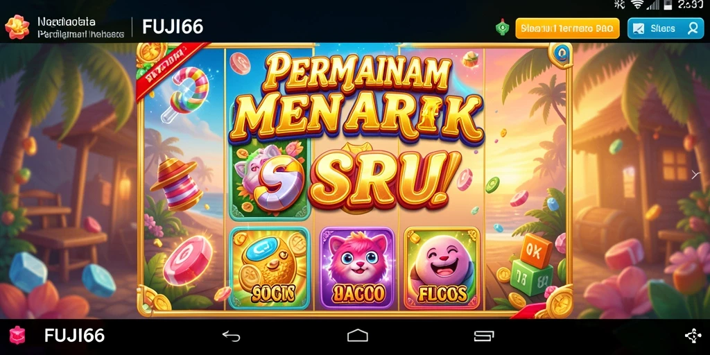 Tampilan gameplay FUJI66 yang menarik dan interaktif.