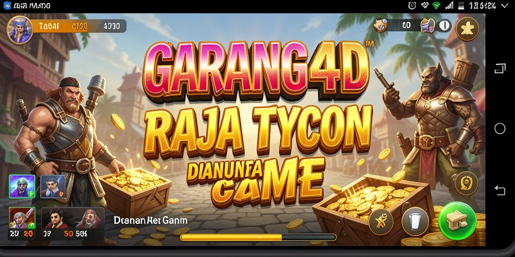 Tampilan gameplay menarik dari GARANG4D yang menantang.