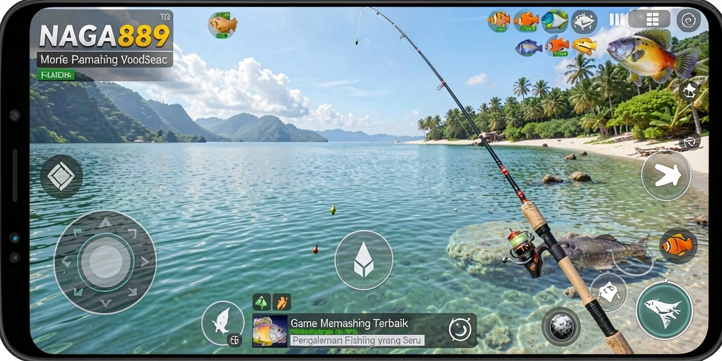 Tangkapan ikan besar dan gameplay seru di NAGA889.