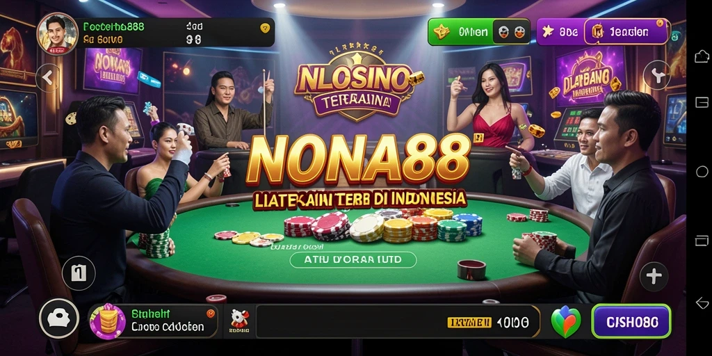 Gameplay Live Casino NONA88 yang mendebarkan dan realistis.