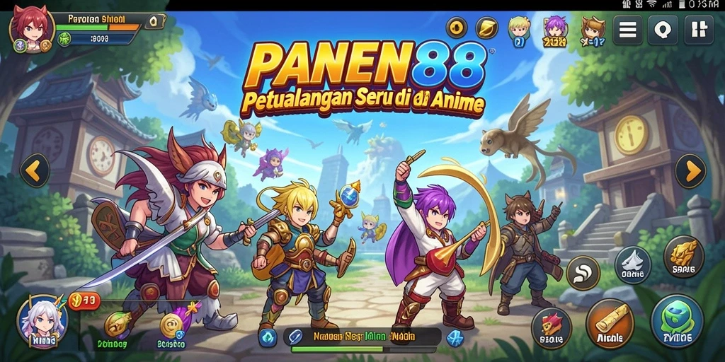 Tampilan menarik dari gameplay seru di PANEN88.