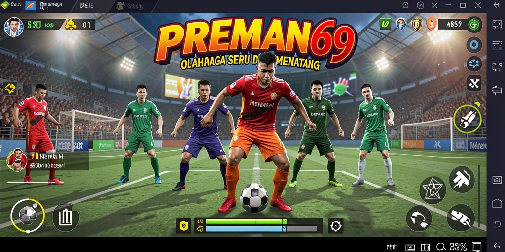 Tampilan seru dari gameplay <strong>PREMAN69</strong> yang memikat para pemain.