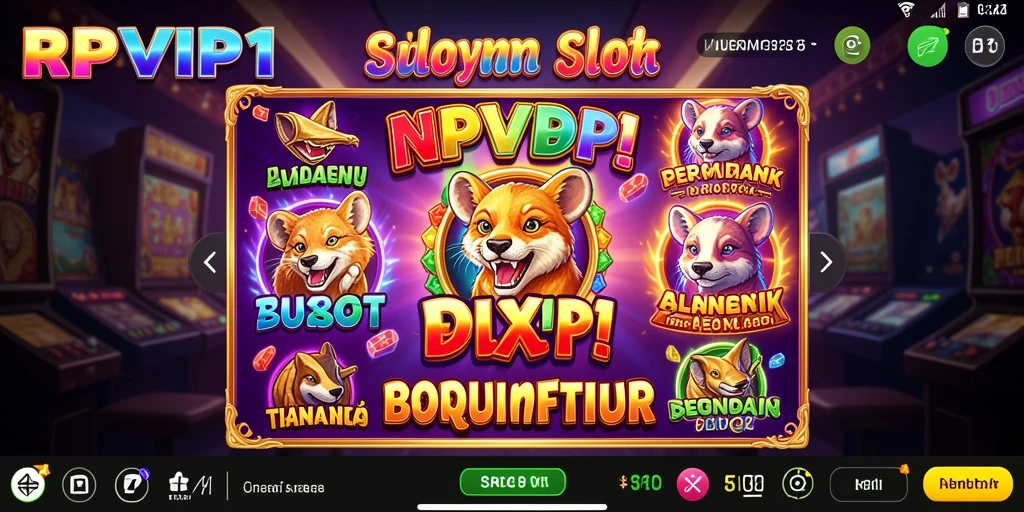 Tampilan visual menarik dari gameplay RPVIP1 yang mendebarkan.