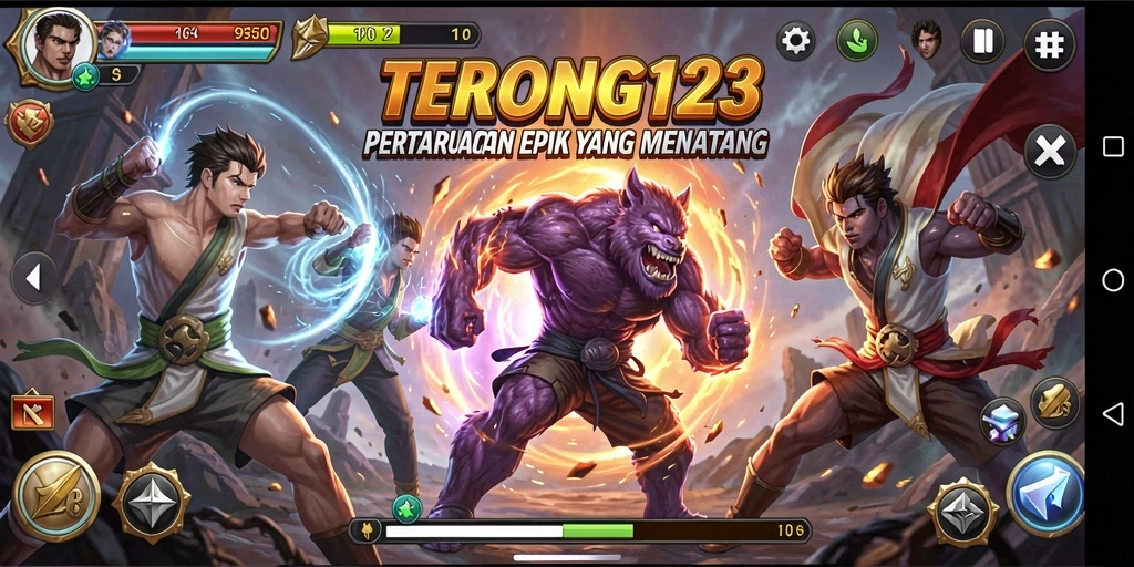 Tampilan dinamis dari pertarungan sengit di TERONG123.