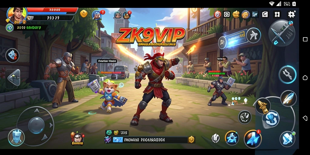 Gameplay menakjubkan di ZK9VIP dengan skenario simulation yang mendetail.